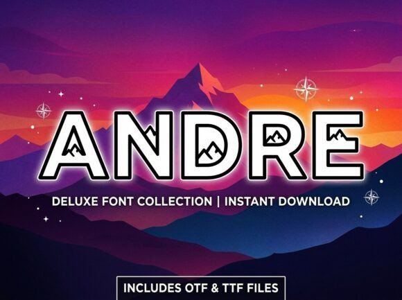 Andre: Summit-Inspired Display Typography