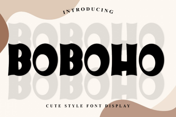 Boboho Font: Adding Warmth to Creative Design Projects
