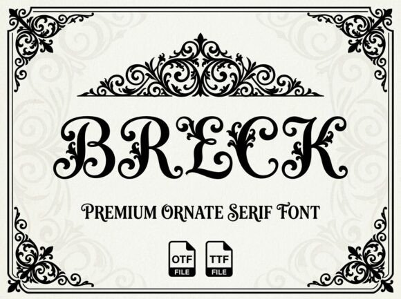 Breck Font: Elevating Visual Identity with Bold Display Type