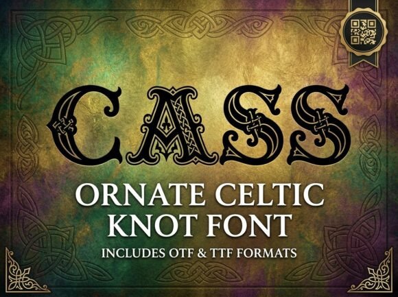 Cass: Integrating a Bold Decorative Display Font into Professional Design Workflows