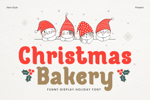 Christmas Bakery Font: A Guide to Festive Typography and Creative Application