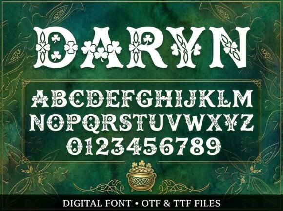Elevating Brand Identity with Daryn: A Guide to Bold Decorative Typography