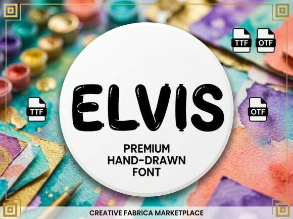 Elvis: Mastering the Art of Organic Typography