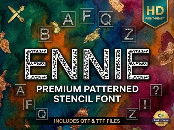 Ennie: Evaluating a Bold Decorative Display Typeface for High-Impact Design
