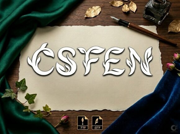 Esten Font: Bold Decorative Display Typography
