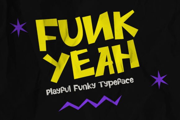 Funk Yeah: Bold Display Font for Creative Impact