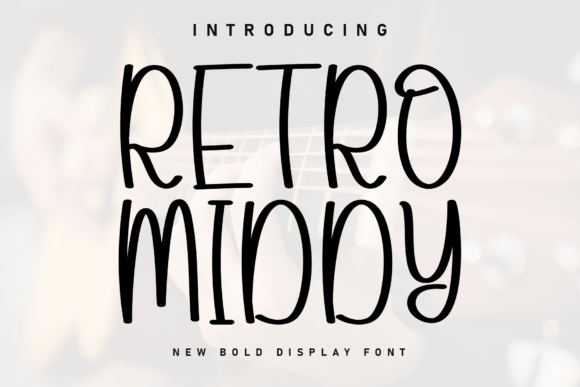 Retro Middy: Casual Elegance in a Marker Font