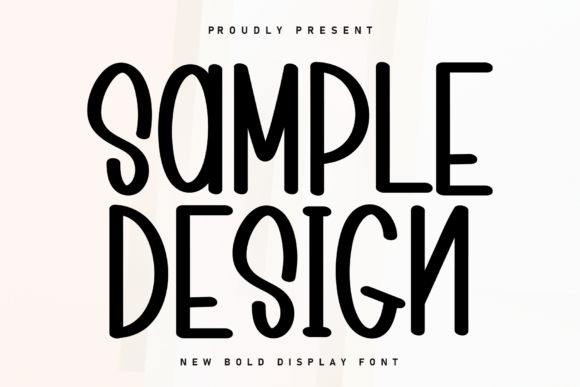 Sample Design Font: Handwritten Charm for Modern Projects