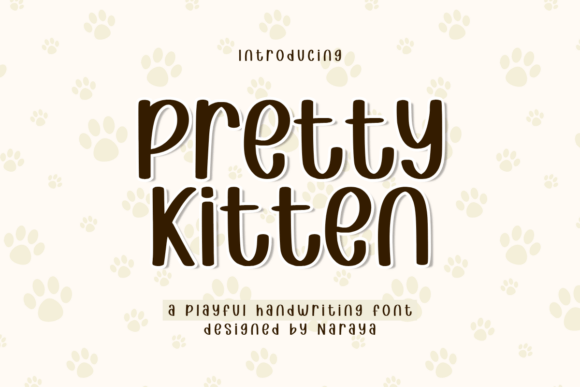 Unlocking Creativity with Pretty Kitten: The Ultimate Playful Display Font for Modern Design