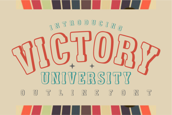 Victory University: Strategic Typography for Athletic and Varsity Branding